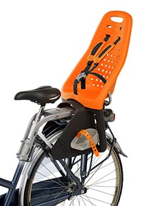 rear mounted bike seat