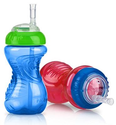 First/weighted straw sippy cups: Munchkin Click Lock vs ZoLi 