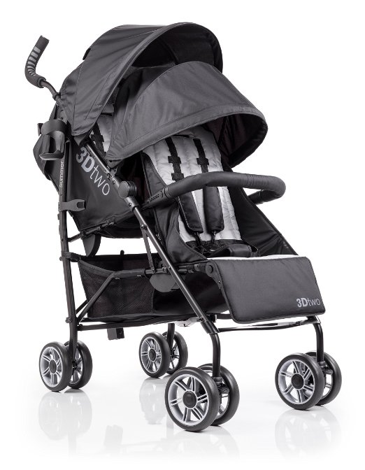strollers with umbrellas attached