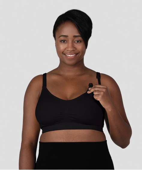 Kindred By Kindred Bravely Women's Sports Pumping & Nursing Bra - Black Xl-busty  : Target
