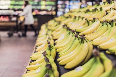 Grocery delivery - bananas