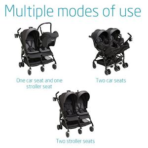 double buggy compatible with maxi cosi car seat