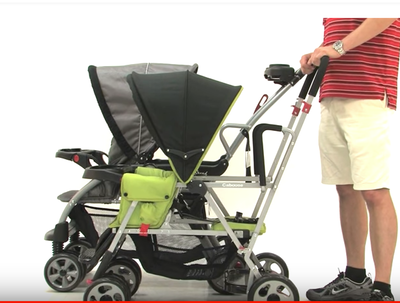 lightweight sit and stand stroller