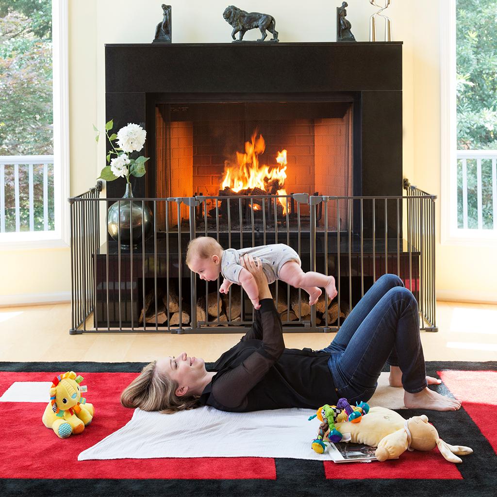 Babyproofing the Fireplace Area