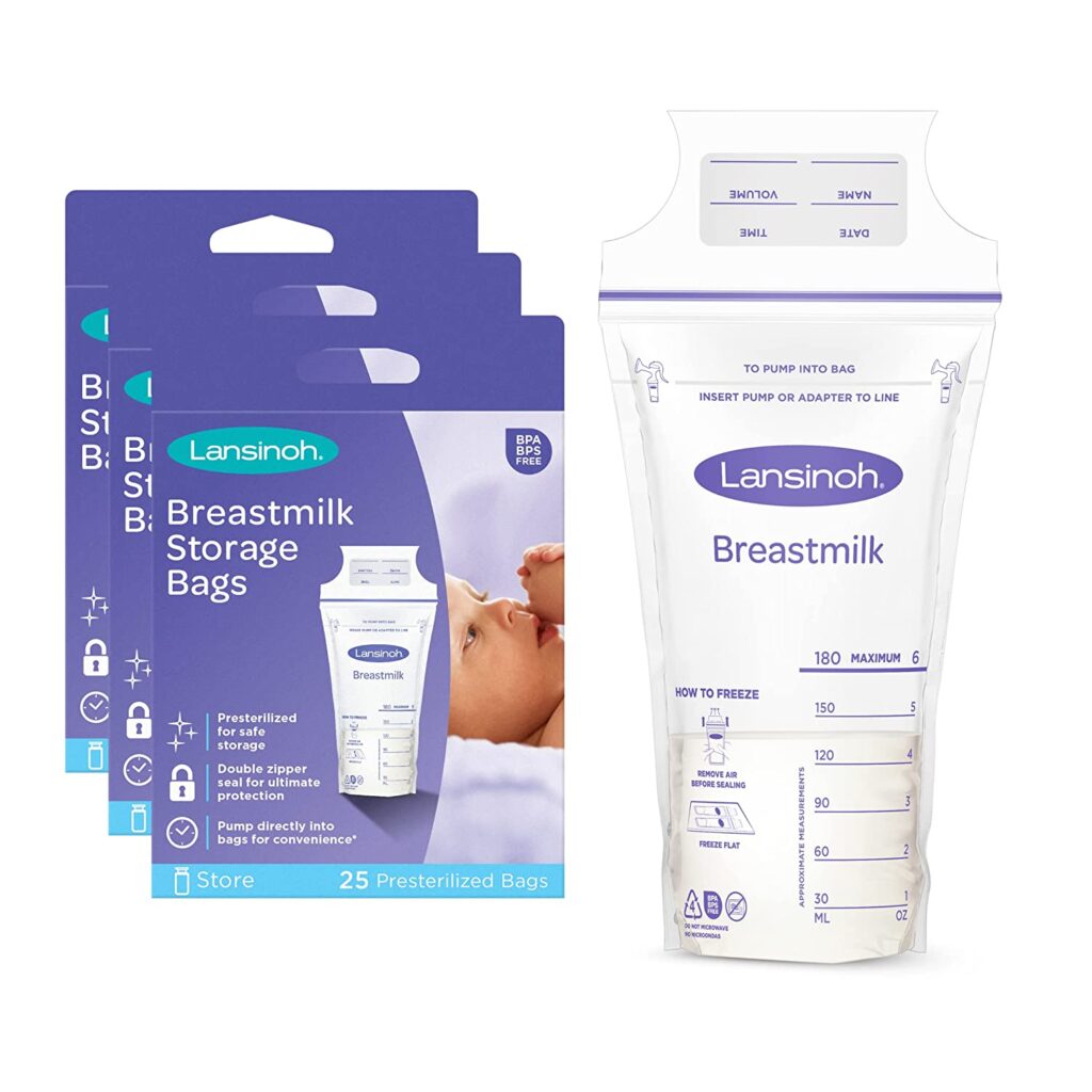 Mdesign Nursery Storage Organizer Bin For Breast Milk/formula, 2
