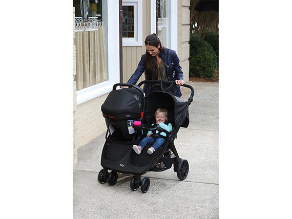 britax b agile double stroller review