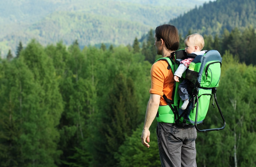 hiking with baby gear