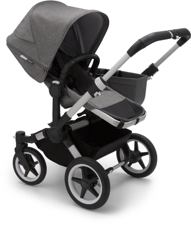 Bugaboo Donkey5 Stroller Review: Use as single or double or for twins.