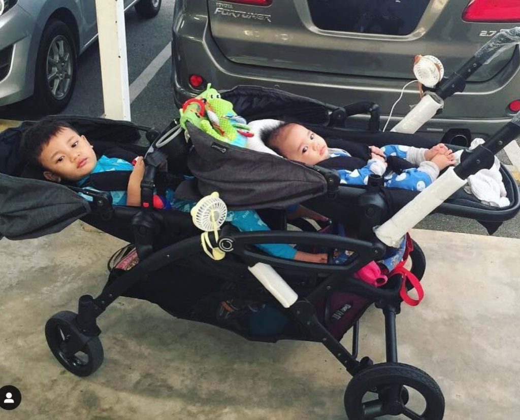 double stroller with reclining seats