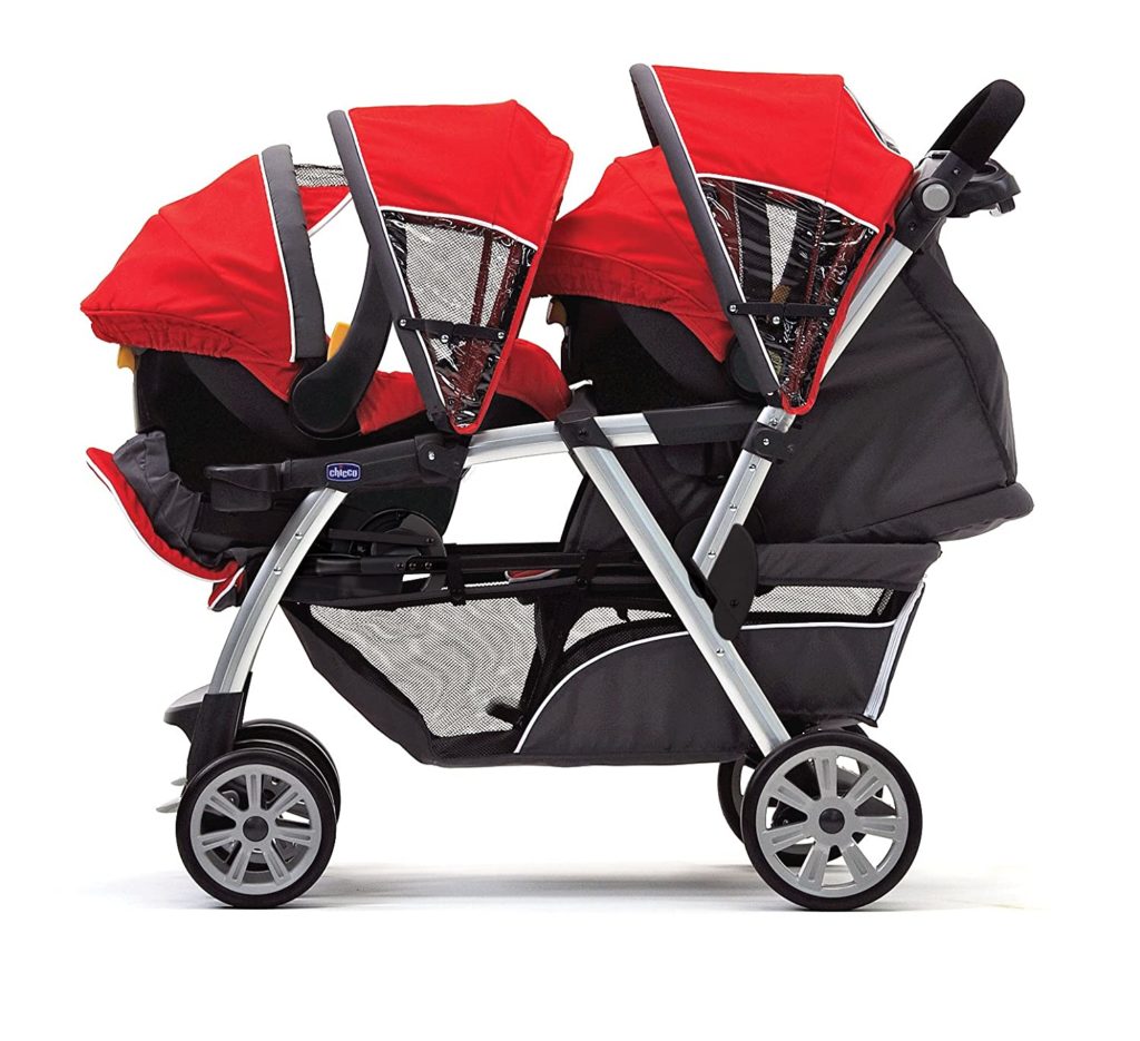 best double stroller for chicco keyfit