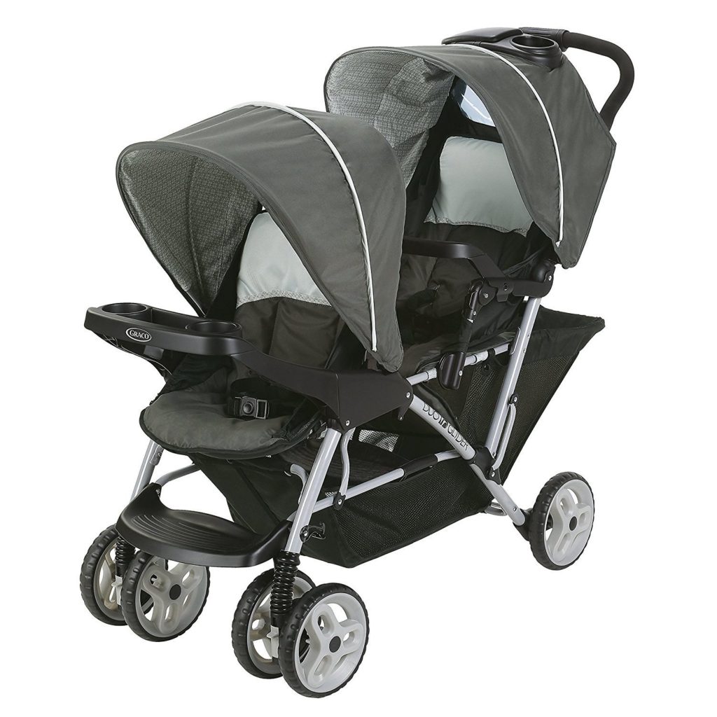 double stroller graco car seat compatible