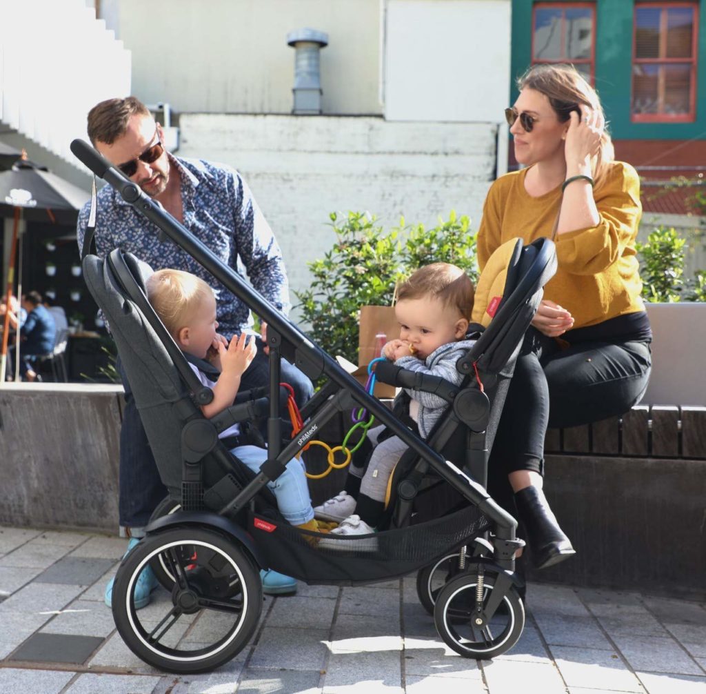 phil & ted dot double stroller